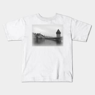 Kapellbrucke in Lucerne Kids T-Shirt